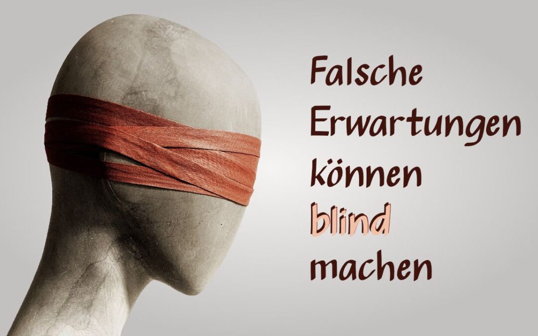Gottesdienst: Falsche Erwartungen können blind machen