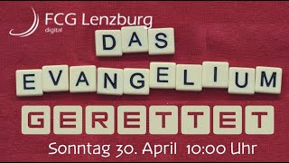Predigt: GERETTET