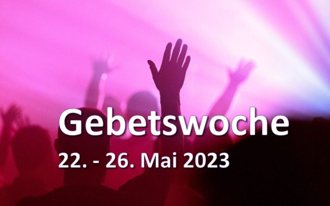 Gebetswoche vor Pfingsten