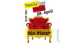 Predigt: FamilyFocus-Gottesdienst