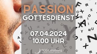 Predigt: Passion-Gottesdienst