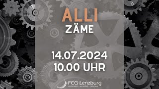 Predigt: Alli Zäme